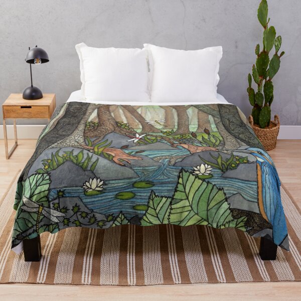 Item preview, Kingfisher Forest designed and sold by SylvaSpirits.