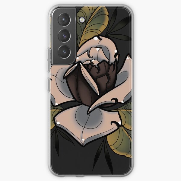 Cream Rose Samsung Galaxy Soft Case