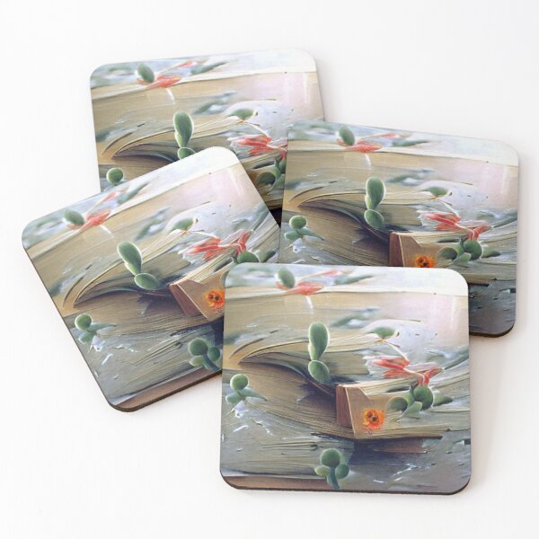 Item preview, flowers growing from book designed and sold by kharamoot.