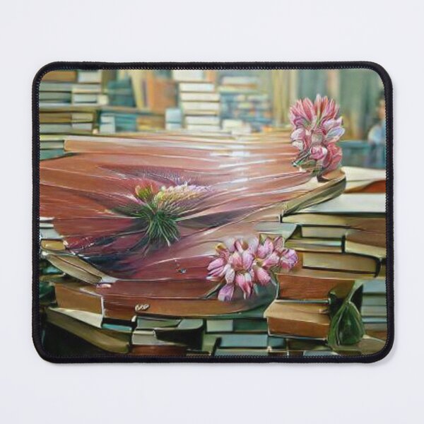 Item preview, flowers growing from book designed and sold by kharamoot.