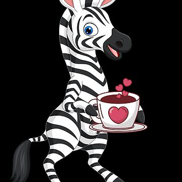 Zebra Coffee Mug, Zebra Lover Gifts, Office Gag Gift for Colleague