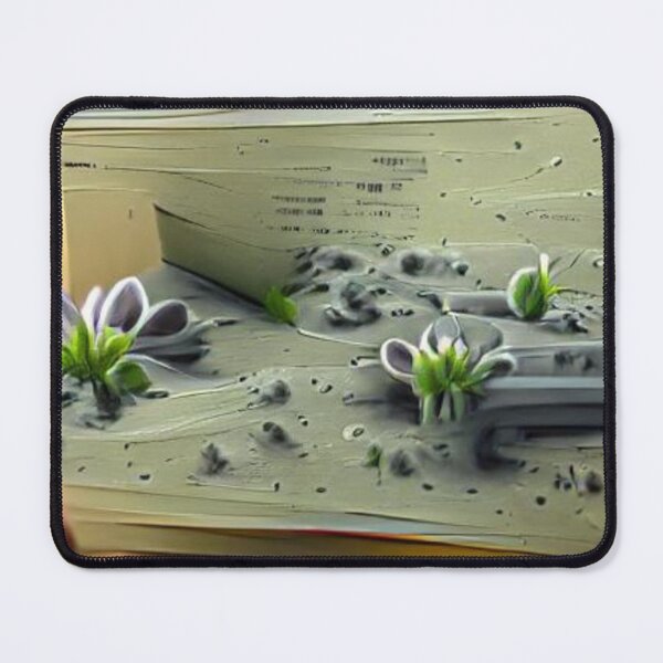 Item preview, flowers growing from book designed and sold by kharamoot.