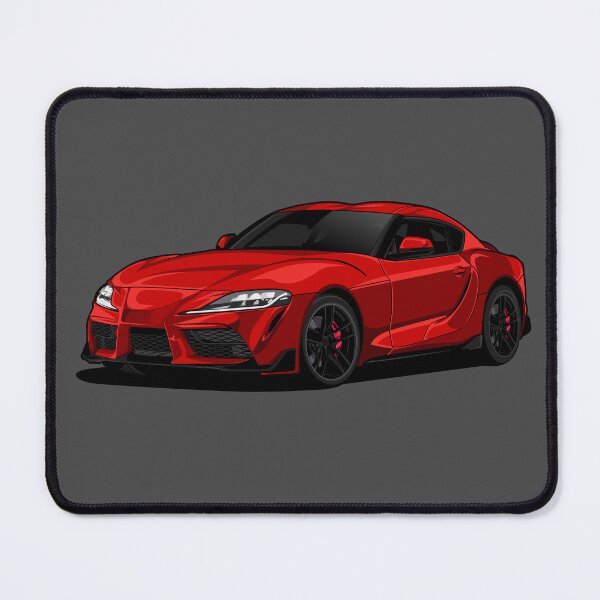 Item preview, Artwork Toyota Supra MK 5 A90 RED japan racing GR designed and sold by SketchNinja.