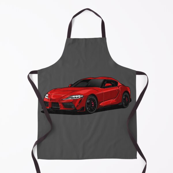 Item preview, Artwork Toyota Supra MK 5 A90 RED japan racing GR designed and sold by SketchNinja.