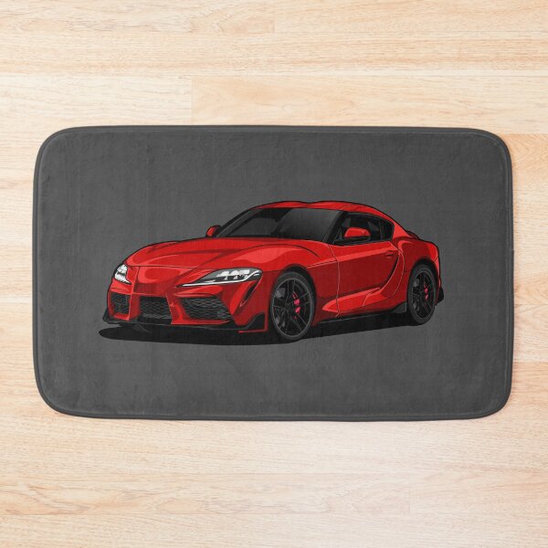 Item preview, Artwork Toyota Supra MK 5 A90 RED japan racing GR designed and sold by SketchNinja.
