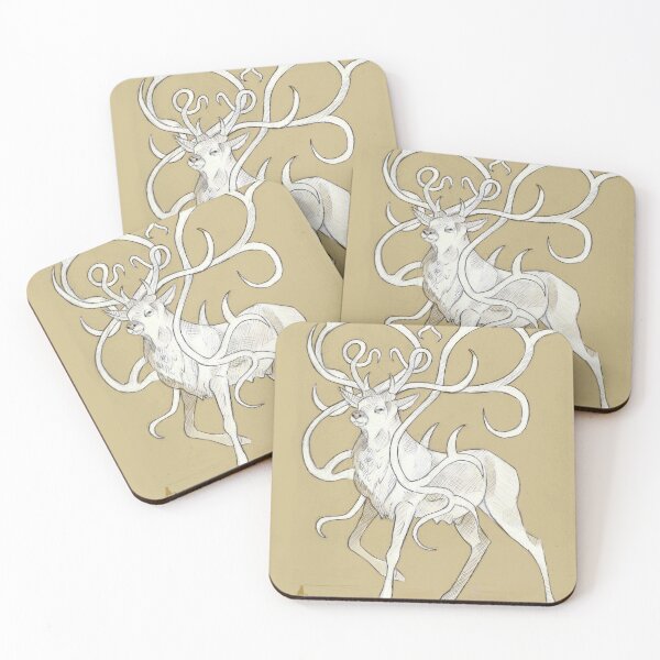 Item preview, Curved deer designed and sold by Feliforina.