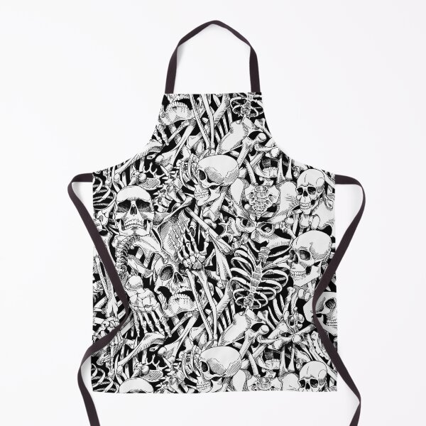 Item preview, Skulls and Bones (black / white) designed and sold by Marsh Merch.