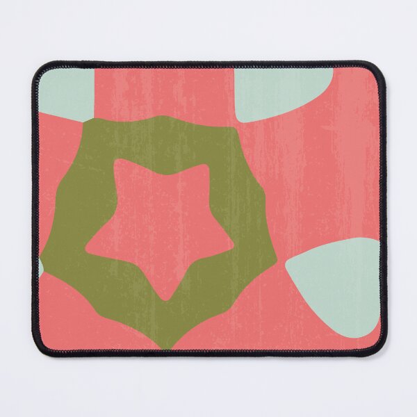 Item preview, Minimal Organic Star Artwork 01 Color 03 with printed Grunge Effect designed and sold by Stefanie Boike.