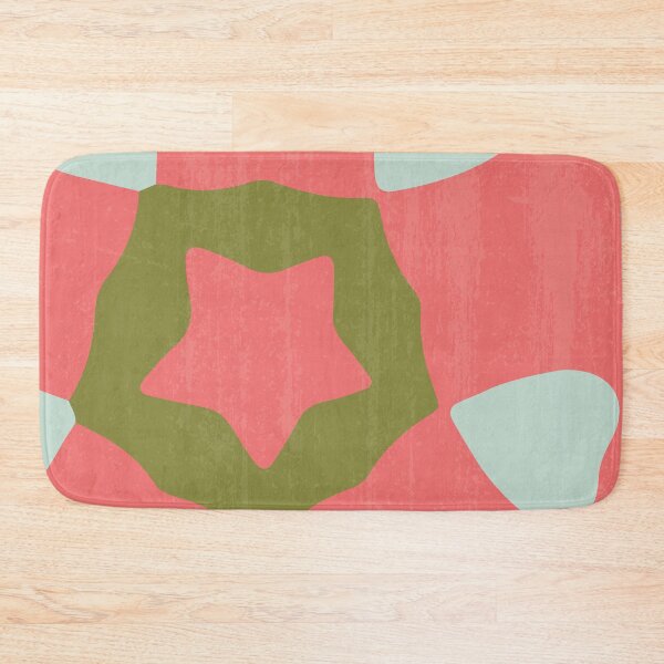 Item preview, Minimal Organic Star Artwork 01 Color 03 with printed Grunge Effect designed and sold by Stefanie Boike.