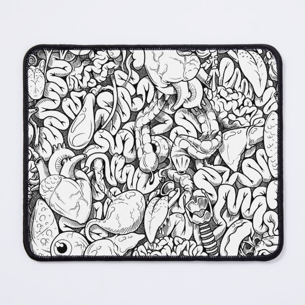 Item preview, Organ Salad (black / white) designed and sold by Marsh Merch.