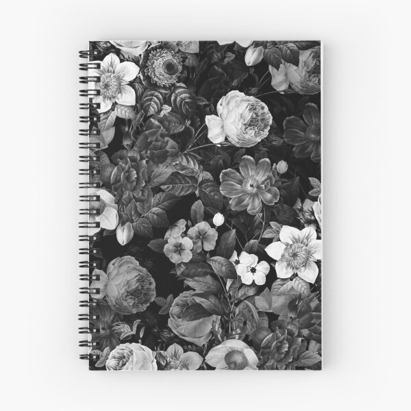 Item preview, Black and White Garden designed and sold by Burcu Korkmazyurek.