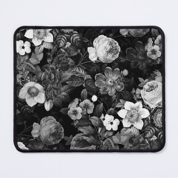 Item preview, Black and White Garden designed and sold by Burcu Korkmazyurek.
