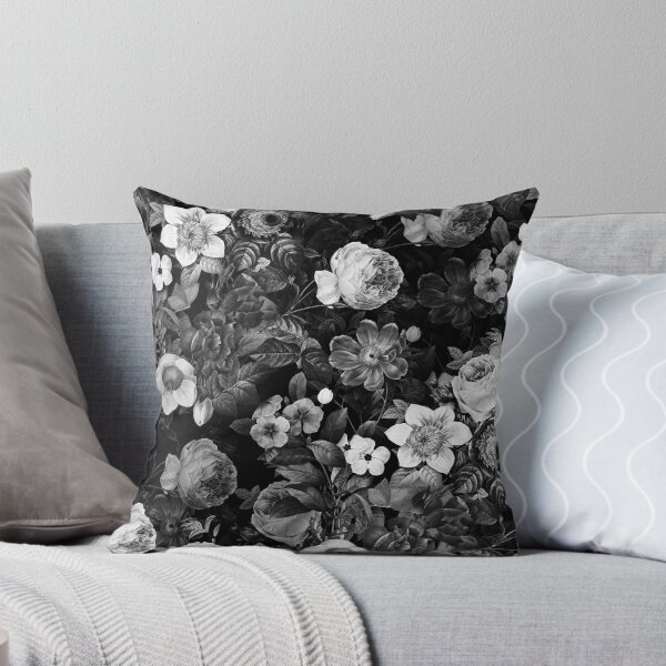 Item preview, Black and White Garden designed and sold by Burcu Korkmazyurek.