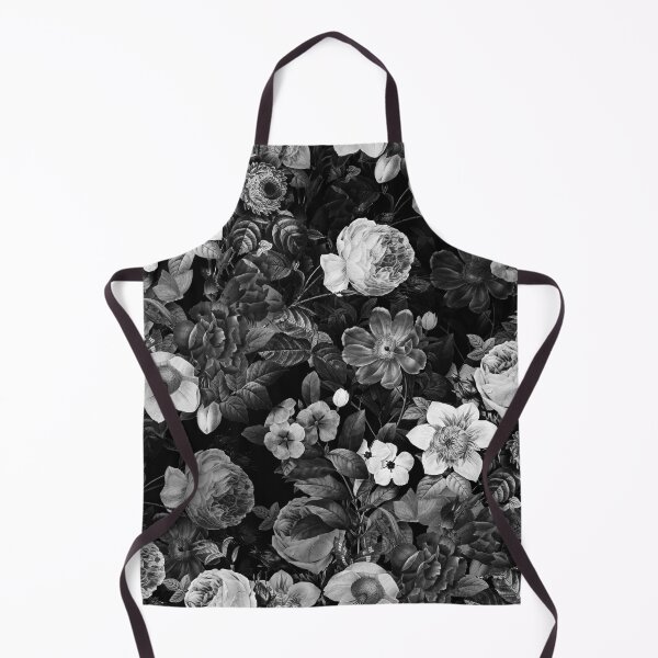 Item preview, Black and White Garden designed and sold by Burcu Korkmazyurek.