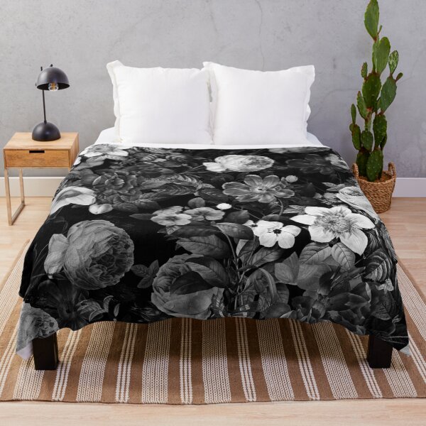 Item preview, Black and White Garden designed and sold by Burcu Korkmazyurek.