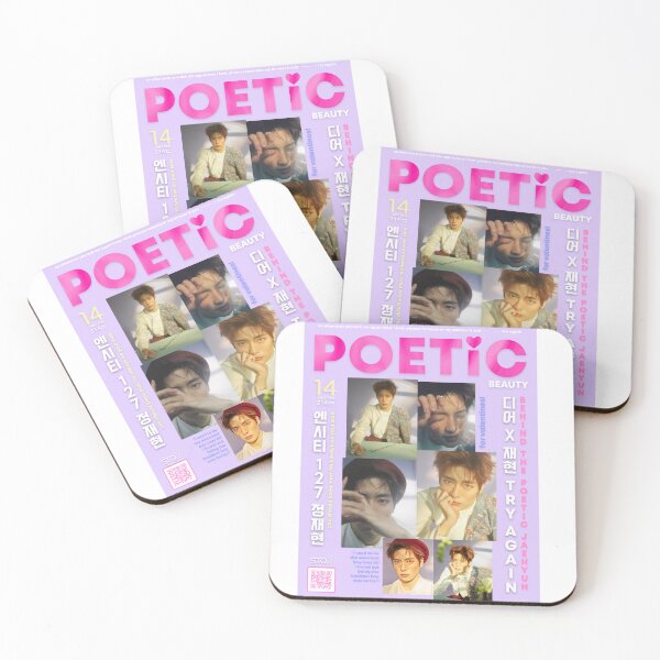 Item preview, KPop NCT 127 Jung Jaehyun Try Again Poetic Beauty Magazine Wall Poster  designed and sold by stardustedits.