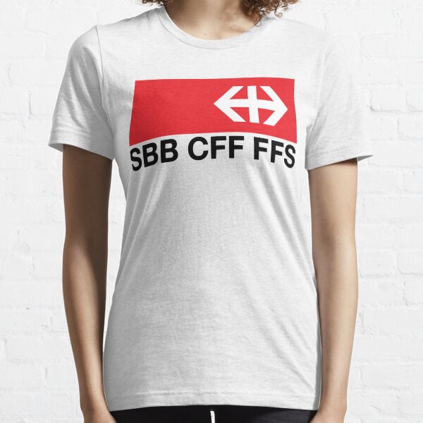 Swiss Federal Railways (SBB-CFF-FFS) Logo Essential T-Shirt