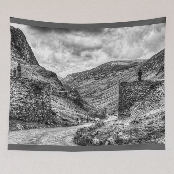 Item preview, Honister Pass Slate Mine Black And White designed and sold by Paul Thompson Photography.