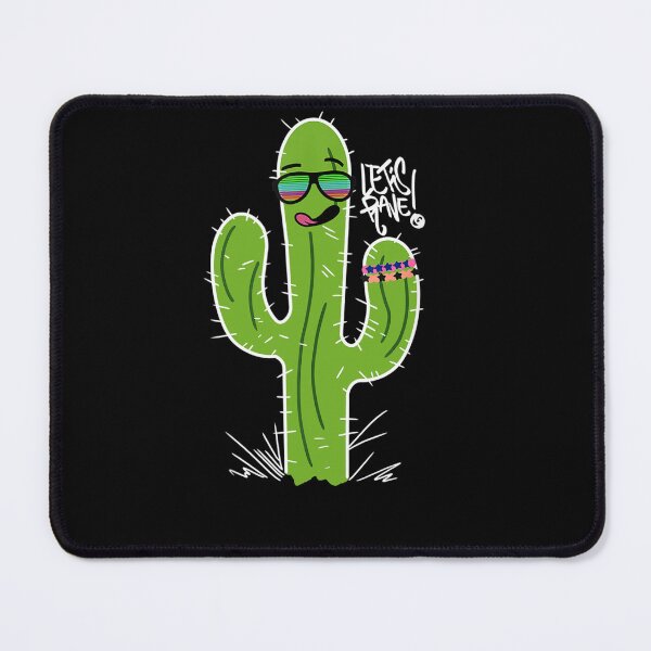 Item preview, Let’s Rave Cactus designed and sold by dickvusqr.
