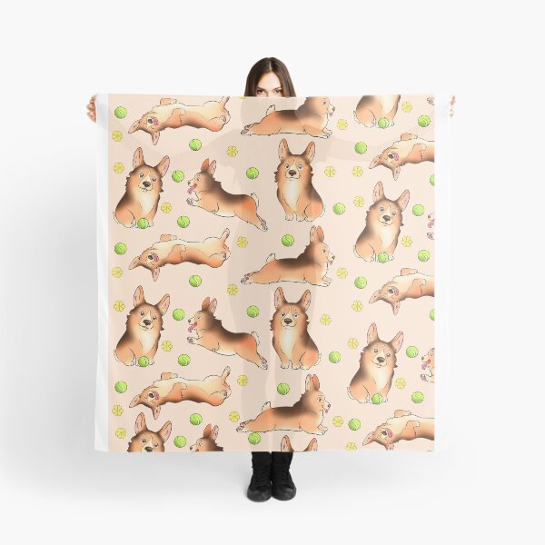 Item preview, Blissful the corgi designed and sold by mythicalpalette.