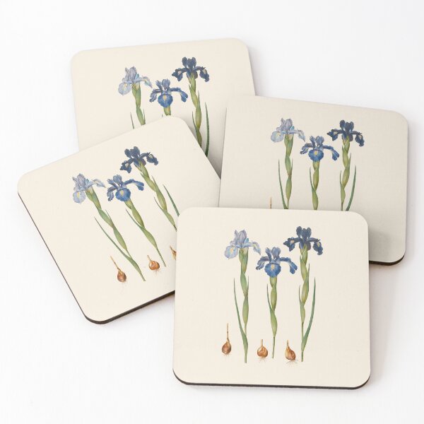 Item preview, Irises botanical illustration  designed and sold by ArtCenturies.