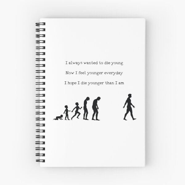Item preview, Always Wanted To Die Young (Bitter Old Man) designed and sold by Certainfoil.