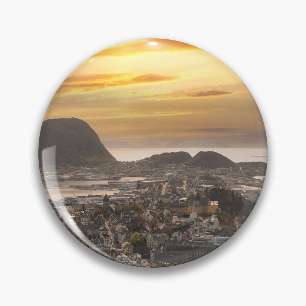 Item preview, Alesund Norway sunset designed and sold by kathleenjean.