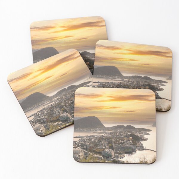 Item preview,  Alesund  Norway sunset designed and sold by kathleenjean.