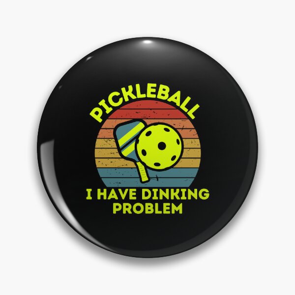 Item preview, Retro Vintage Pickleball I Have Dinking Problem designed and sold by Mindcaptain.