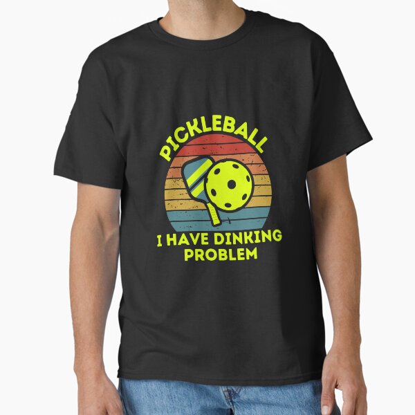 Item preview, Retro Vintage Pickleball I Have Dinking Problem designed and sold by Mindcaptain.