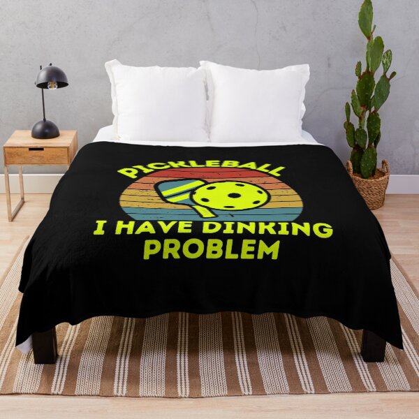 Item preview, Retro Vintage Pickleball I Have Dinking Problem designed and sold by Mindcaptain.