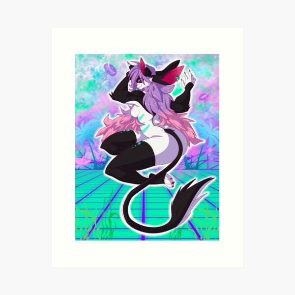 Aperçu de l'œuvre Vapor Wave créée et vendue par AuraHawk.