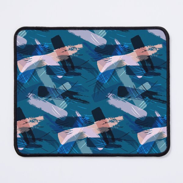 Item preview, Brush strokes - Blue designed and sold by appleyards.