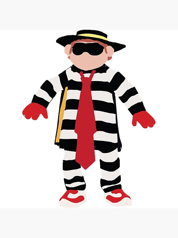 "Hamburglar" Poster for Sale by Hanktue11i Redbubble