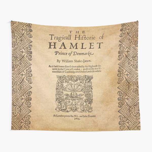 Shakespeare, Hamlet 1603 Tapestry