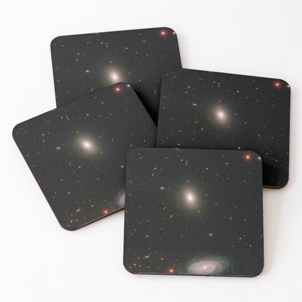 Item preview, Trio of Galaxies (NGC 5981, NGC 5982 and NGC 5985) in the constellation of Draco designed and sold by Raureif.