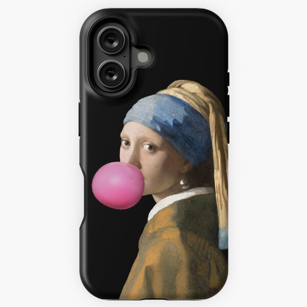 Item preview, Bubble Gum Girl with a Pearl Earring by Johannes Vermeer designed and sold by elinaarbidane.