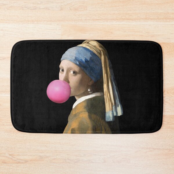 Item preview, Bubble Gum Girl with a Pearl Earring by Johannes Vermeer designed and sold by elinaarbidane.