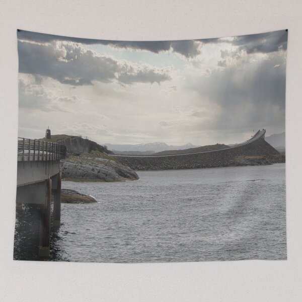 Item preview, The Storseisundet Bridge Norway  designed and sold by kathleenjean.