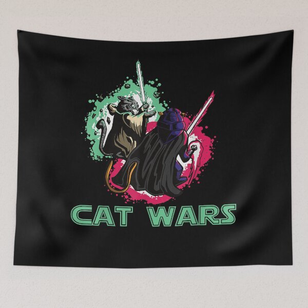 Item preview, Cat wars, Fun, B movie, Movie, Star, Parody, designed and sold by morrisonrosa.