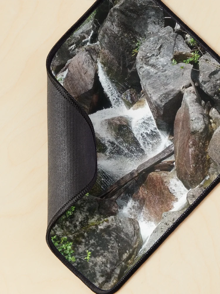 Thumbnail 2 of 5, Mouse Pad, Waterfall With Rocks And Ridges designed and sold by PLANTONE.
