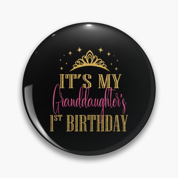 Item preview, Its My Granddaughter 1st Birthday Girls Party Matching designed and sold by PameGraha.