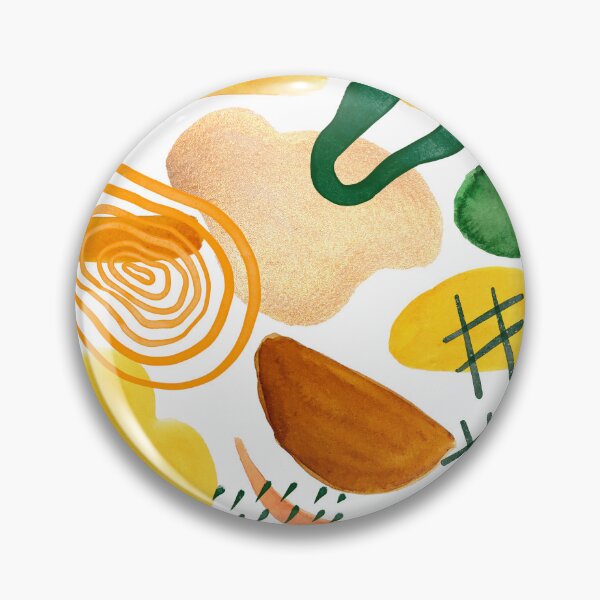 Item preview, Boho Shapes Plants and Leaves Hand painted Shapes, Abstract Shapes Set, Brush Strokes, Organic Shapes,Boho, abstract spots, rainbow, palm trees, arc, gold, watercolor, eye. designed and sold by AnaGuziiArt.
