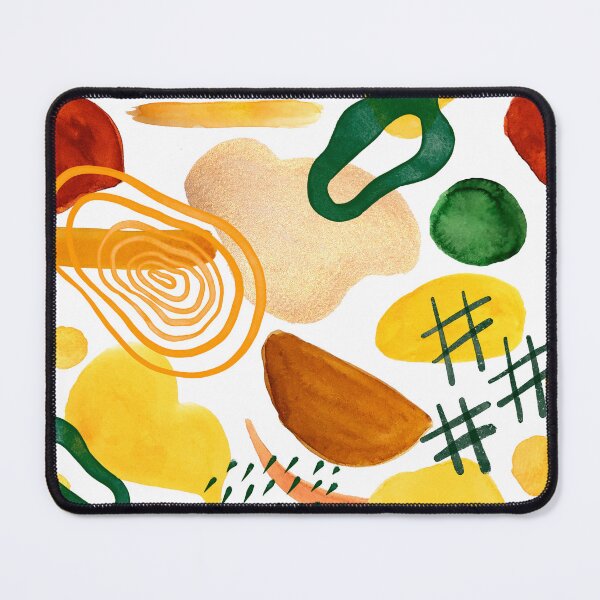 Item preview, Boho Shapes Plants and Leaves Hand painted Shapes, Abstract Shapes Set, Brush Strokes, Organic Shapes,Boho, abstract spots, rainbow, palm trees, arc, gold, watercolor, eye. designed and sold by AnaGuziiArt.