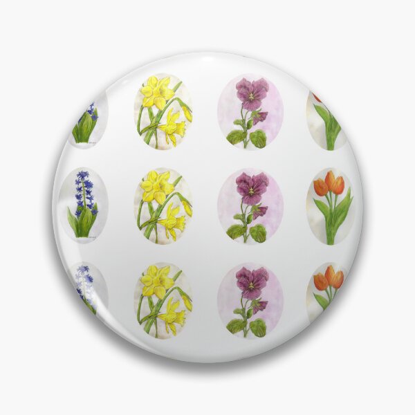 Item preview, Spring flowers, different motives designed and sold by Sandra  Steinke.