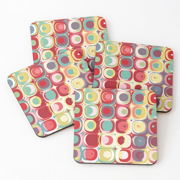 Item preview, Dots Red designed and sold by Kelly Dietrich Mandala & Fractal Art.