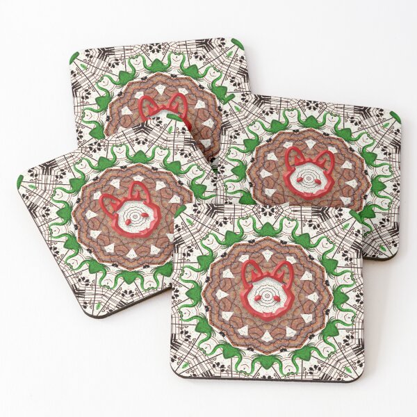 Item preview, Funny pattern of elephants and rat dancing on a score7. designed and sold by Ralek.