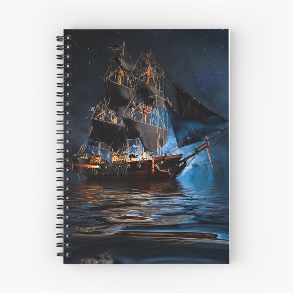 Item preview, Pirate Ship Night Design designed and sold by Mterry1202.