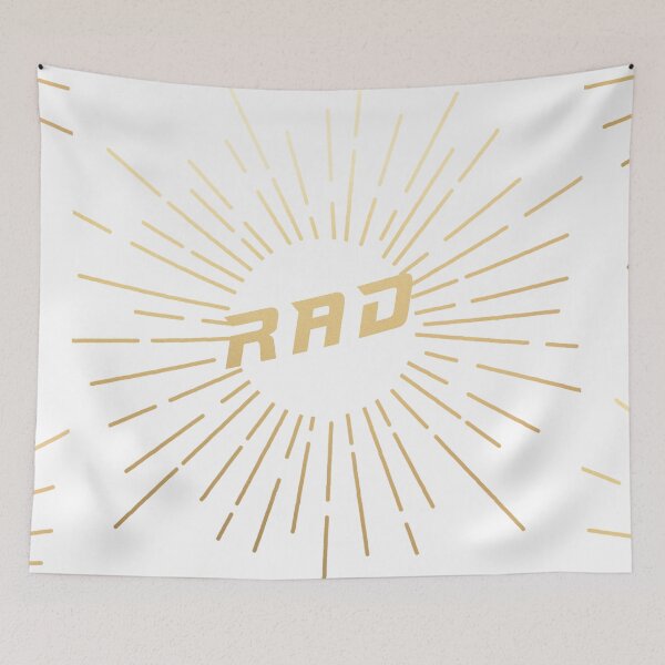Item preview, RAD - gold rays designed and sold by starkle.