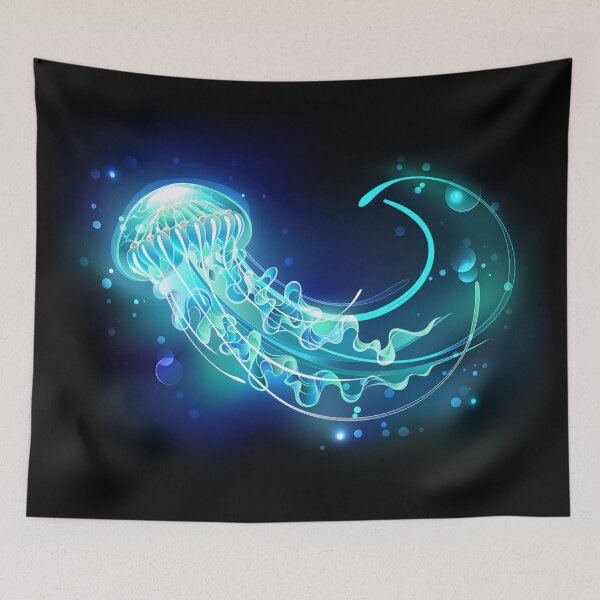 Item preview, Big Luminous Jellyfish designed and sold by Blackmoon9.